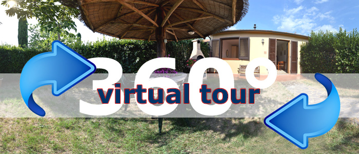 Click per visualizzare il Virtual Tour di Le Sondraie Agriturismo